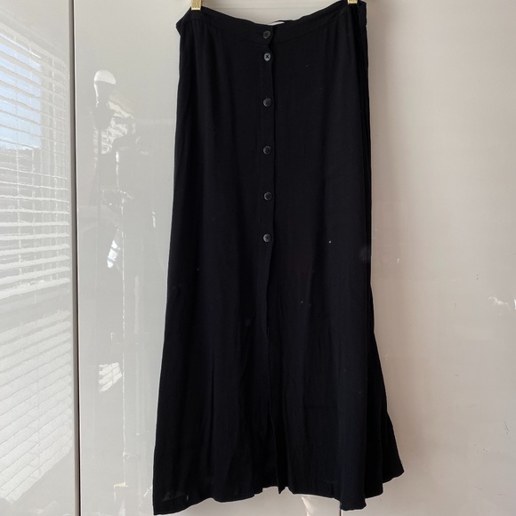 Urban Outfitters Button Down Midi Skirt L - Picture 2 of 6